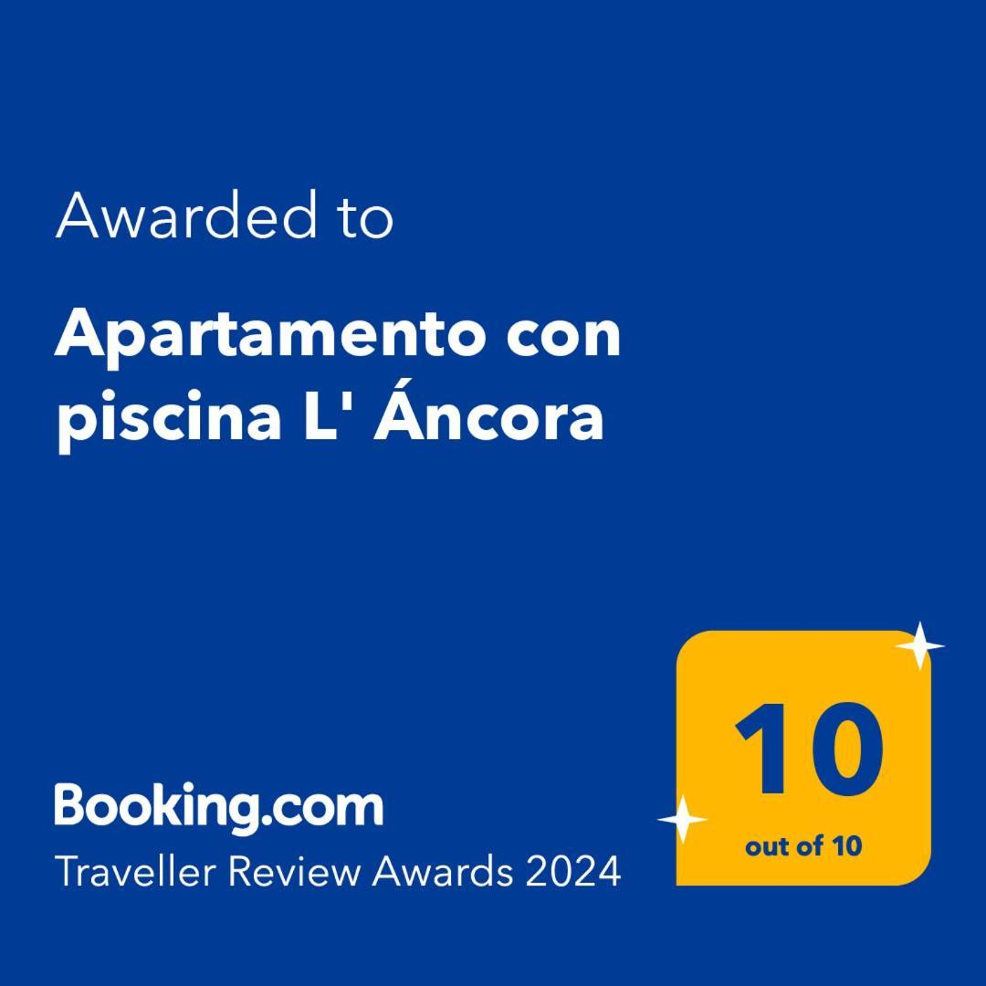 Apartamento Con Piscina L' Ancora カレリャ・デ・パラフルジェリ エクステリア 写真